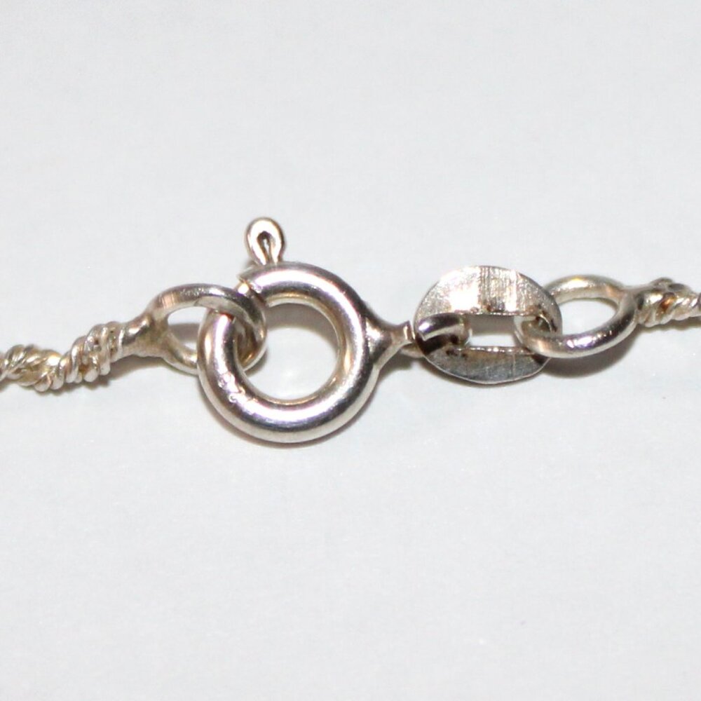 Vintage Western Onyx Sterling Silver Necklace - Picture 5 of 7